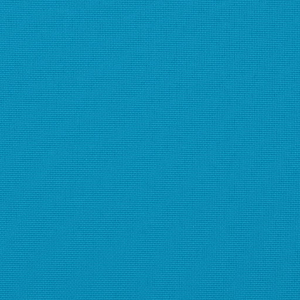 vidaXL Μαξιλάρια Πάγκου Κήπου 2 τεμ. γαλάζιο 150x50x7cm Ύφασμα Oxford