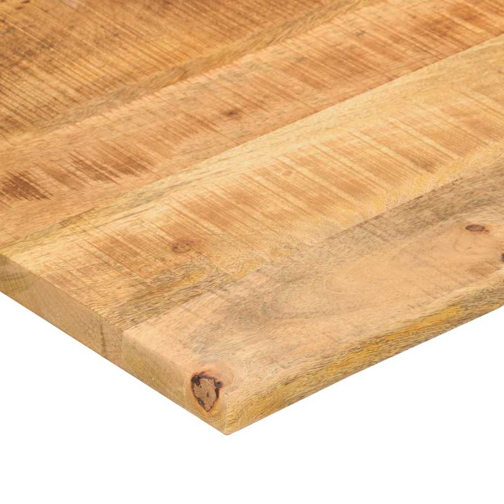 vidaXL Επιφάνεια Γραφείου Καμπύλη 100x50x2,5 εκ Μασίφ Ακατ. Μάνγκο