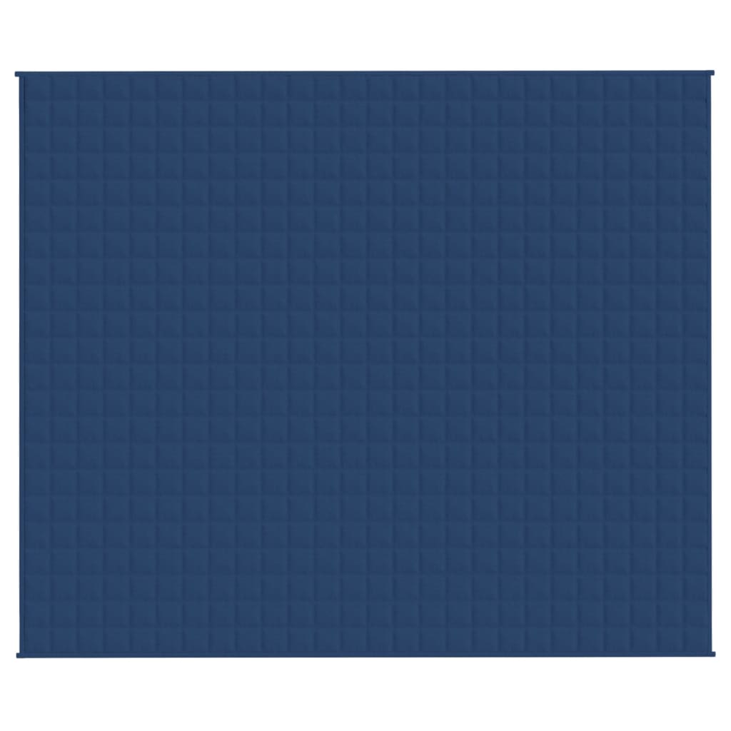 vidaXL Κουβέρτα Βαρύτητας Μπλε 220 x 260 εκ. 11 κ. Υφασμάτινη