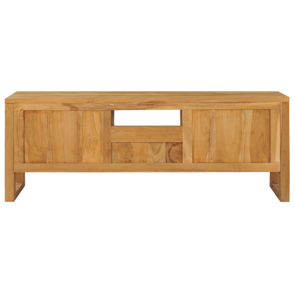 vidaXL Έπιπλο Τηλεόρασης 120 x 32 x 45 εκ. από Μασίφ Ξύλο Teak