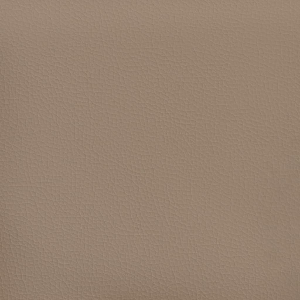 vidaXL Πάνελ Τοίχου 12 τεμ. Καπουτσίνο 90 x 15 εκ. 1,62 μ² Συνθ. Δέρμα