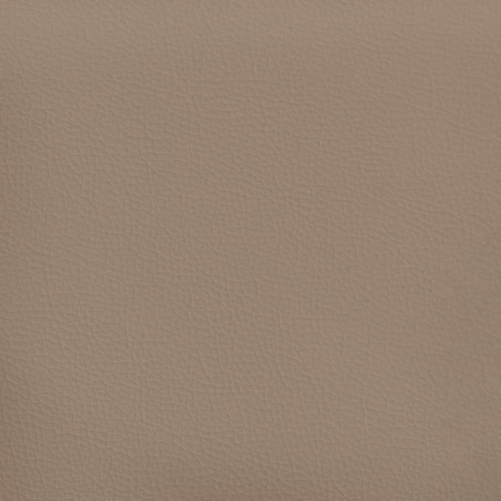 vidaXL Πάνελ Τοίχου 12 τεμ. Καπουτσίνο 60 x 15 εκ. 1,08 μ² Συνθ. Δέρμα