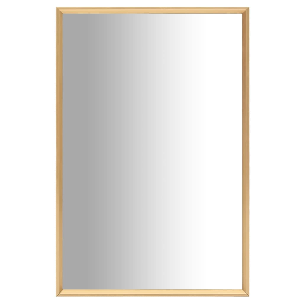 vidaXL Καθρέφτης Χρυσός 60 x 40 εκ.