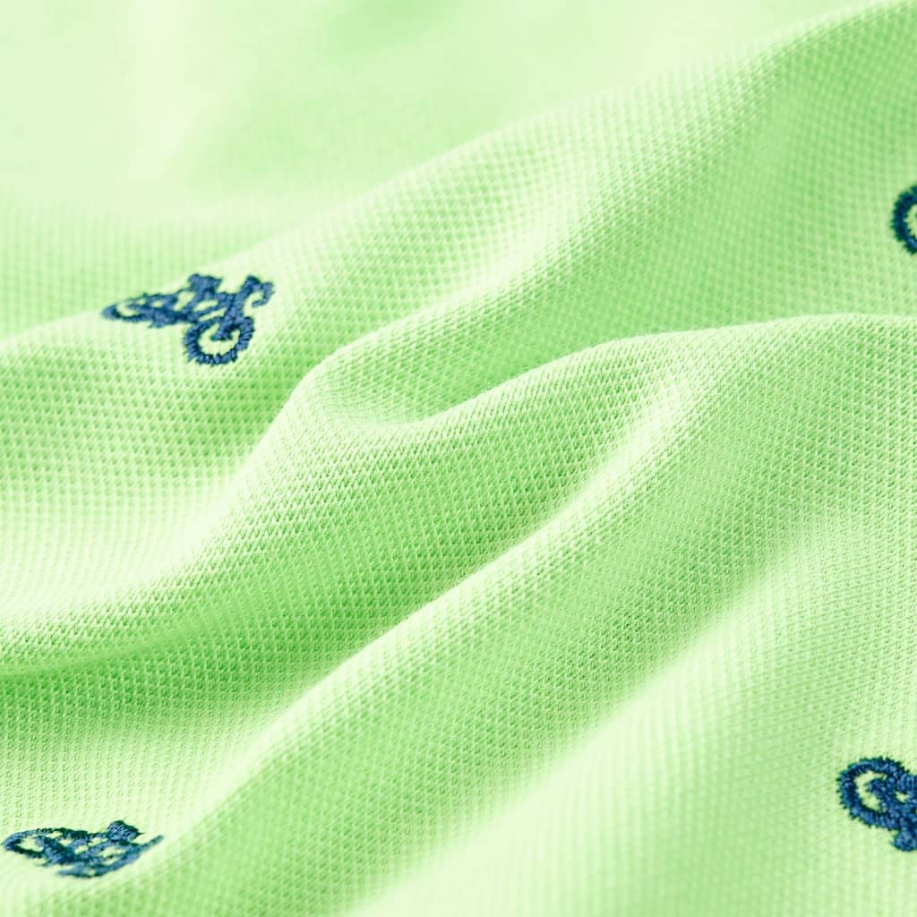 Μπλουζάκι Polo Παιδικό Νέον Πράσινο 92