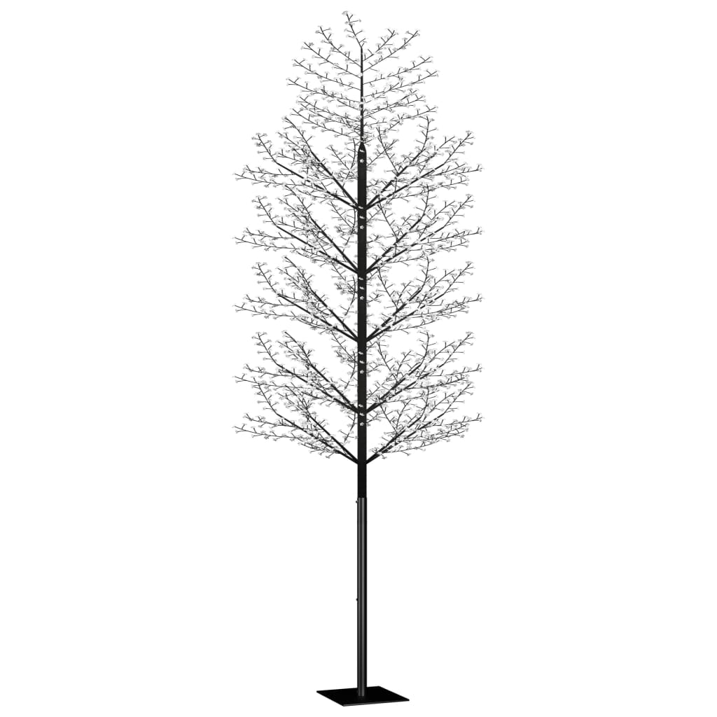 vidaXL Χριστουγεννιάτικο Δέντρο Κερασιά 2000 LED Θερμό Λευκό Φως 500εκ