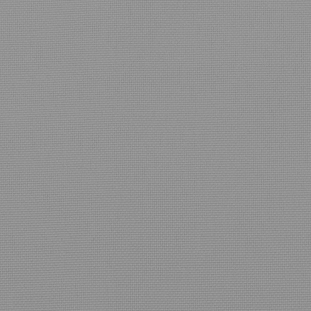 vidaXL Μαξιλάρι Σεζλόνγκ Γκρι (75+105) x 50 x 3 εκ.