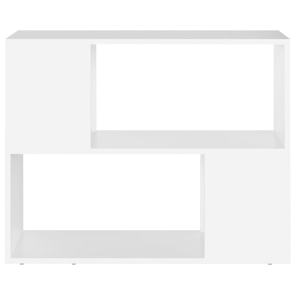 vidaXL Έπιπλο Τηλεόρασης Λευκό 80 x 24 x 63 εκ. από Μοριοσανίδα