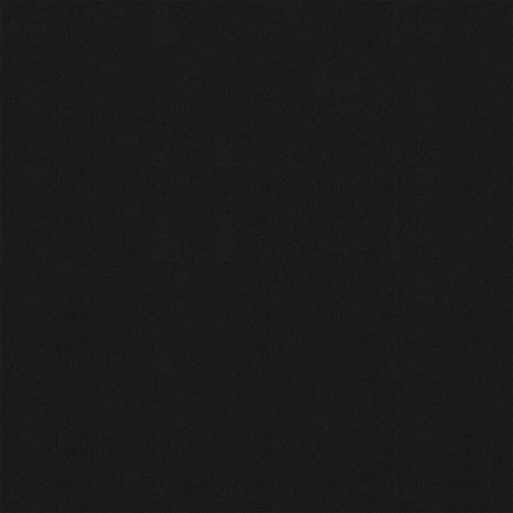 vidaXL Διαχωριστικό Βεράντας Μαύρο 90 x 500 εκ. Ύφασμα Oxford