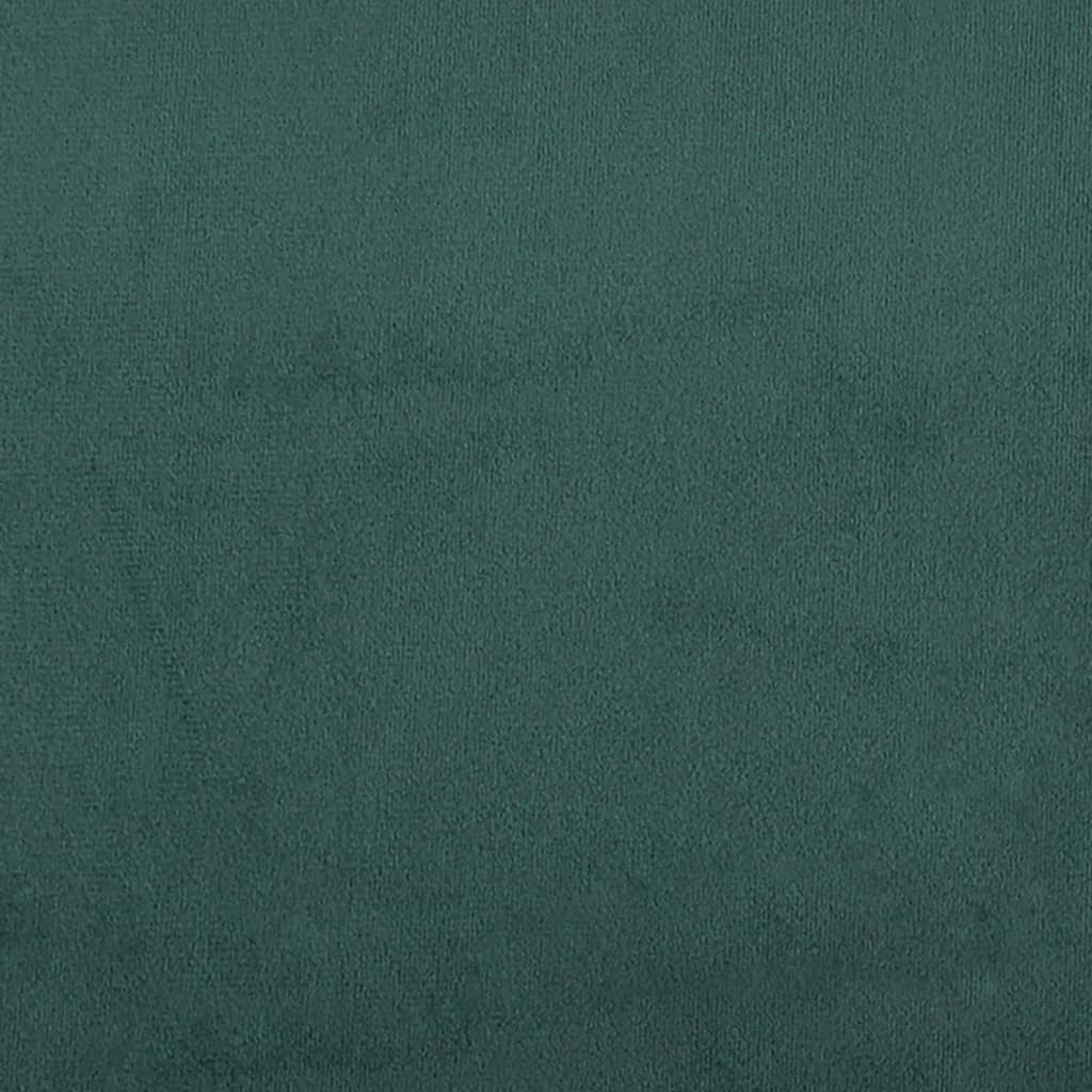 vidaXL Παγκάκι Σκούρο Πράσινο 120,5 x 65 x 75 εκ. με Μαξιλάρια