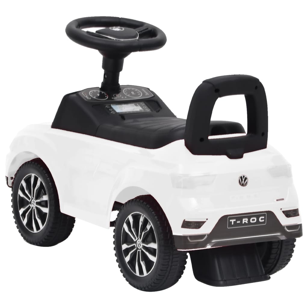 vidaXL Παιδικό Αυτοκίνητο Περπατούρα Volkswagen T-Roc Λευκό