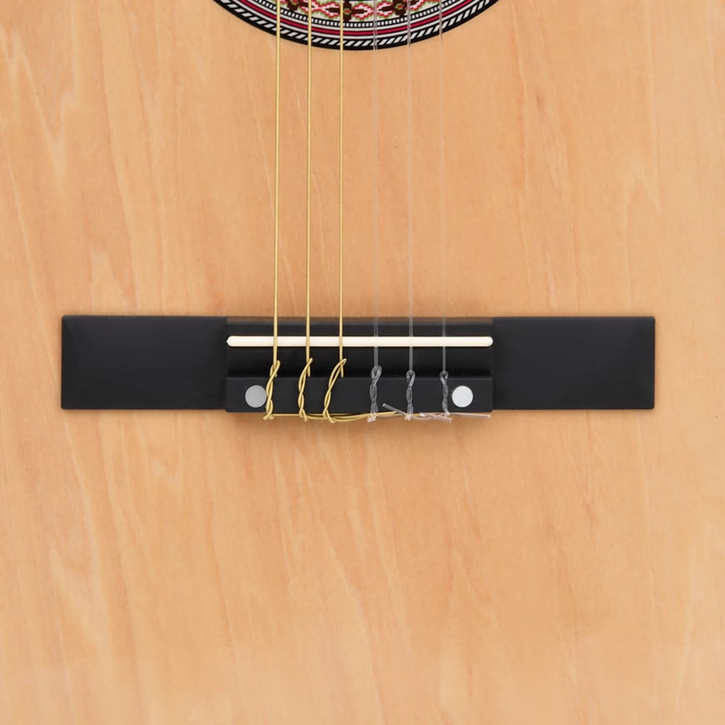 vidaXL Ακουστική Κιθάρα Western Cutaway Σετ 12 Τεμ. 6 Χορδές 38"