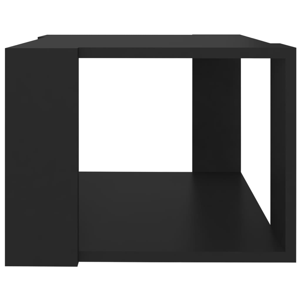 vidaXL Τραπεζάκι Σαλονιού Μαύρο 40x40x30 εκ. από Επεξεργασμένο Ξύλο