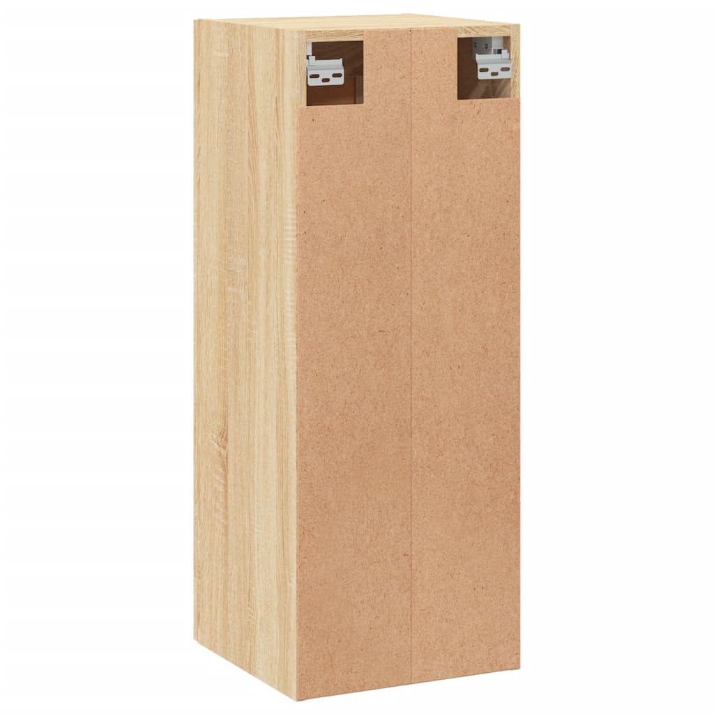 vidaXL Ντουλάπι Τοίχου Sonoma Δρυς 34,5 x 34 x 90 εκ. Επεξεργ. Ξύλο