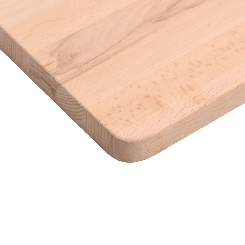 vidaXL Επιφάνεια Εργασίας 80x(36-40)x2,5 εκ. από Μασίφ Ξύλο Οξιάς