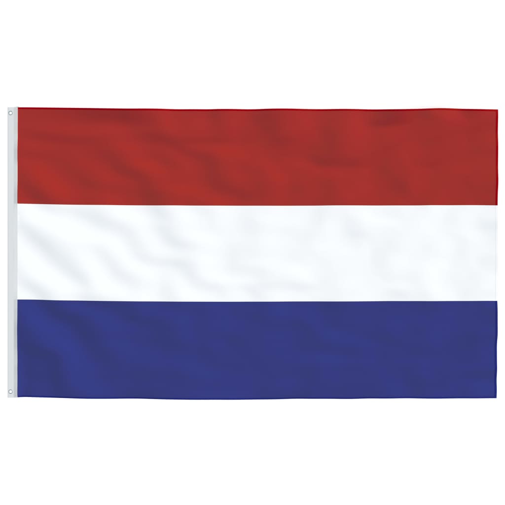 vidaXL Σημαία Ολλανδίας 6 μ. με Ιστό Αλουμινίου