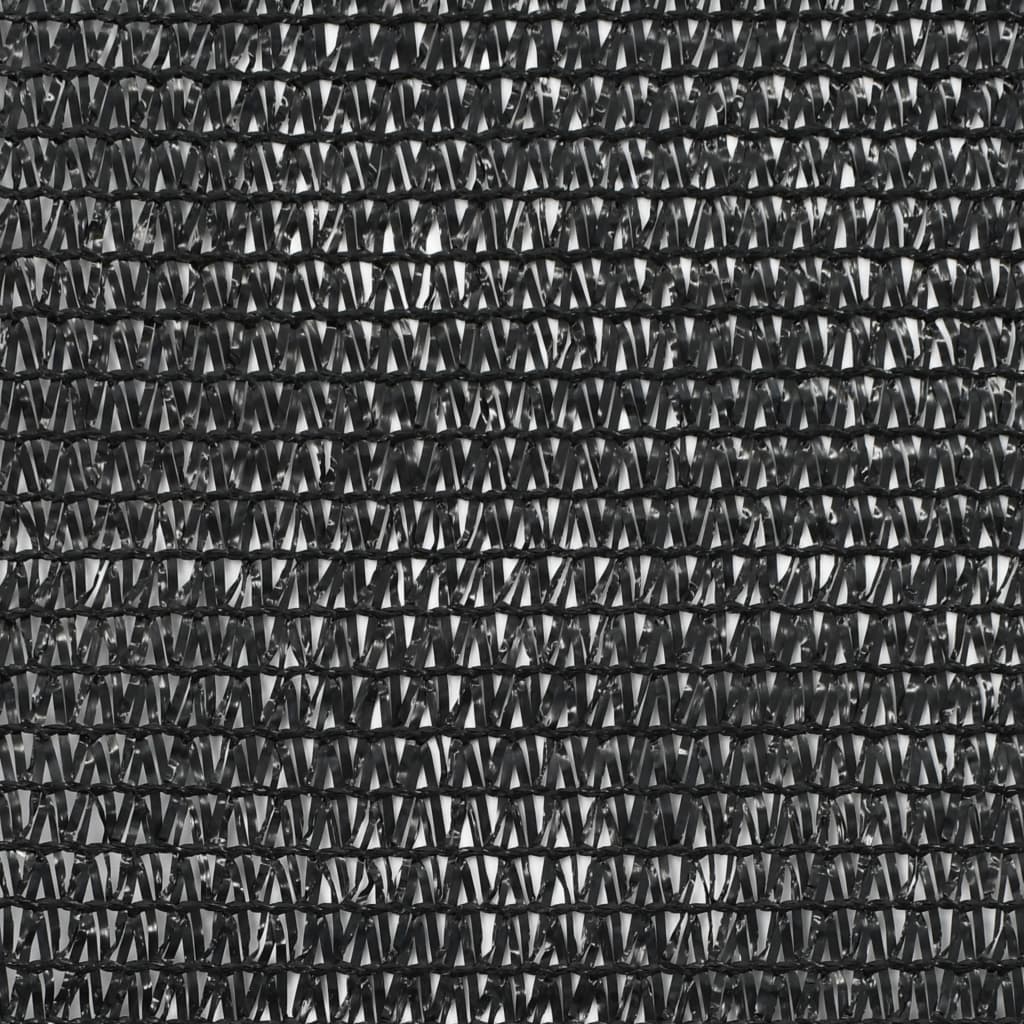 vidaXL Δίχτυ Αντιανεμικό για Γήπεδα Τένις Μαύρο 1,8 x 100 μ. από HDPE