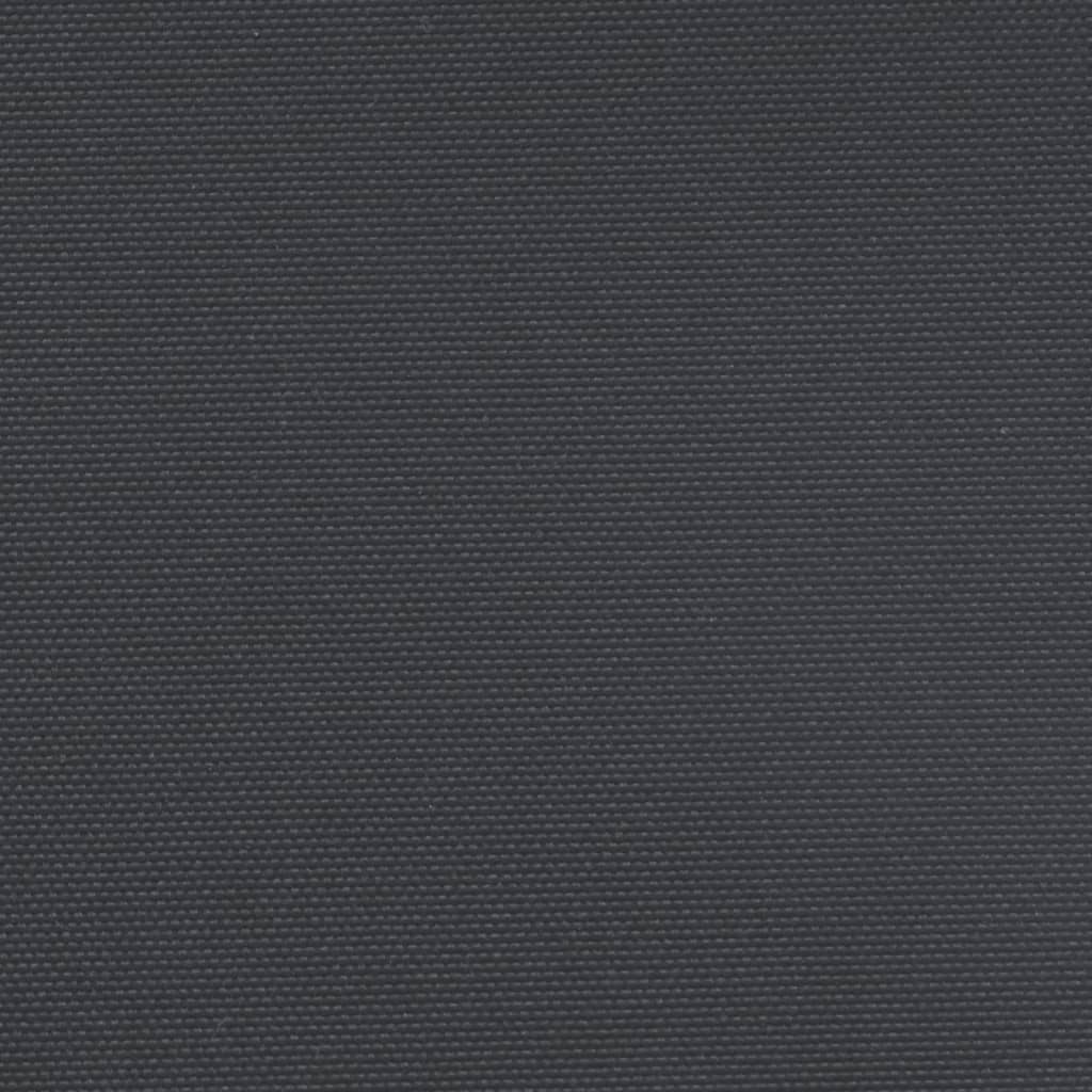 vidaXL Σκίαστρο Πλαϊνό Συρόμενο Μαύρο 180 x 1200 εκ.