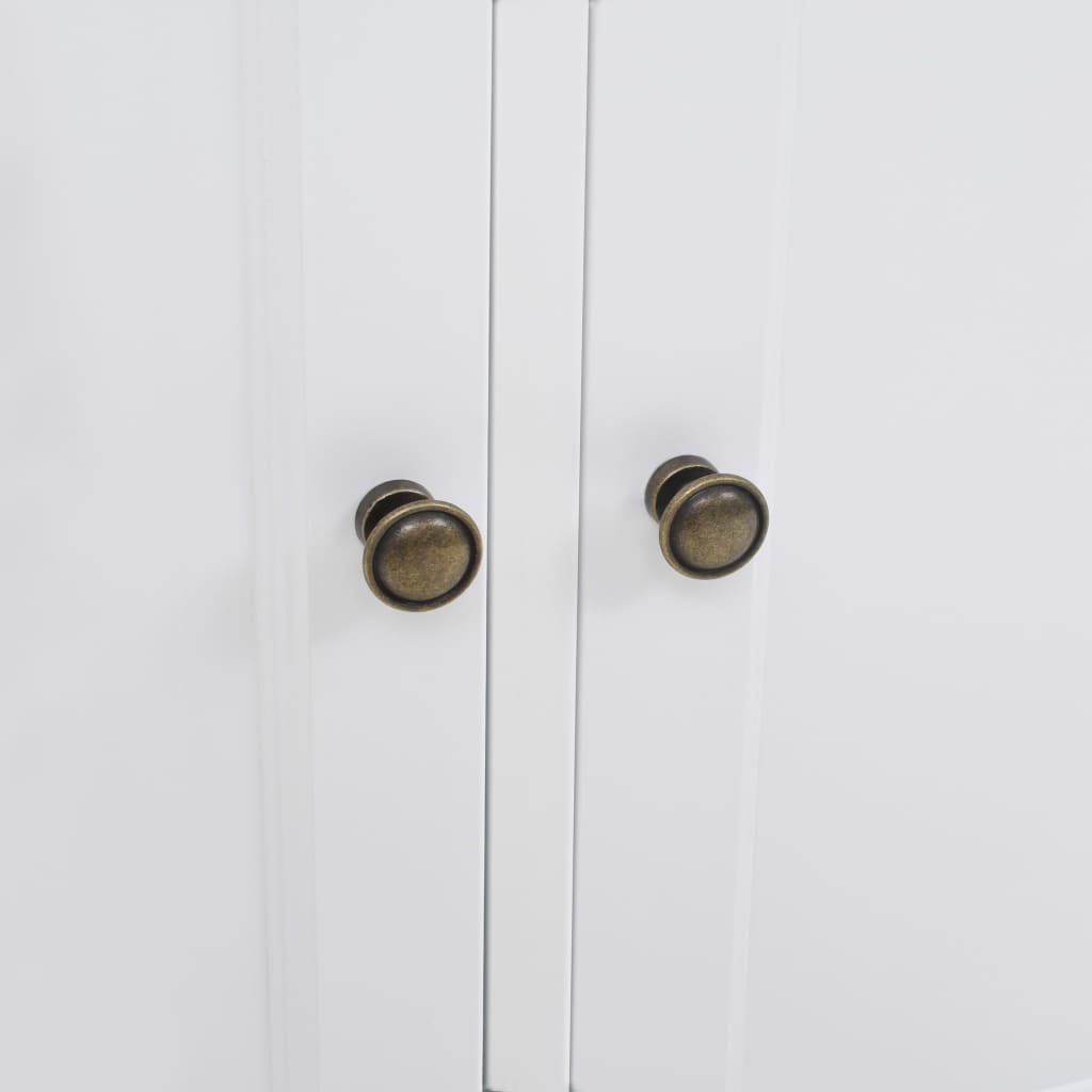 vidaXL Μπουφές με 3 Πόρτες 105 x 35 x 77,5 εκ. από MDF και Ξύλο Πεύκου