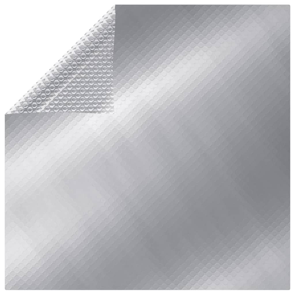 vidaXL Κάλυμμα Πισίνας Ασημί 260 x 160 εκ. από Πολυαιθυλένιο