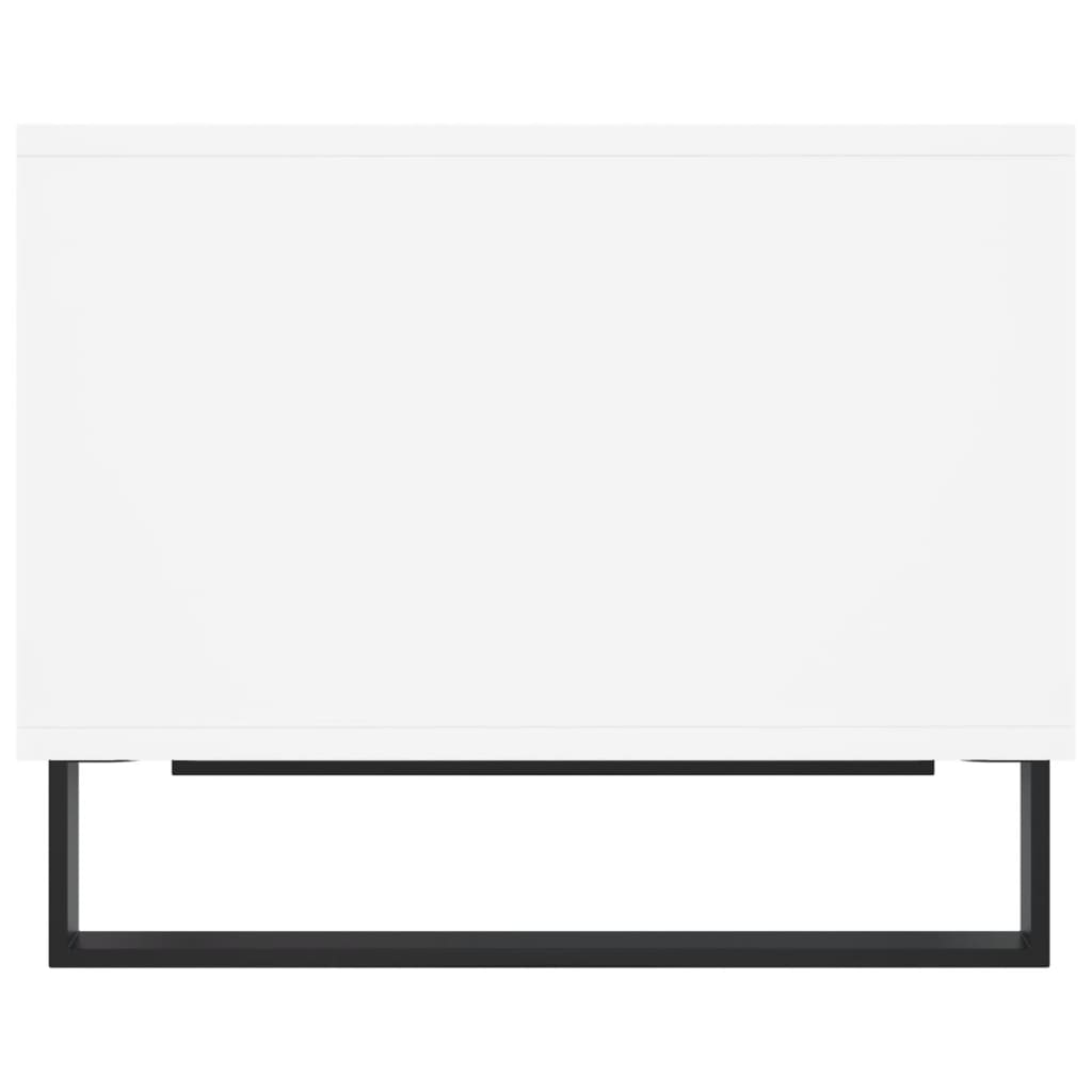 vidaXL Τραπεζάκι Σαλονιού Λευκό 60 x 50 x 40 εκ. από Επεξεργ. Ξύλο