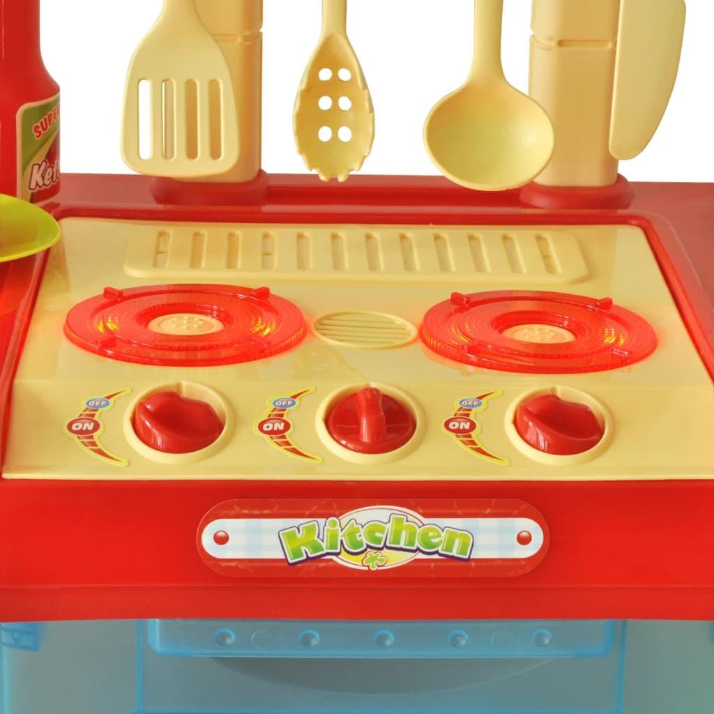 Κουζίνα Παιδική Παιχνίδι με Εφέ Φωτισμού/Ήχου