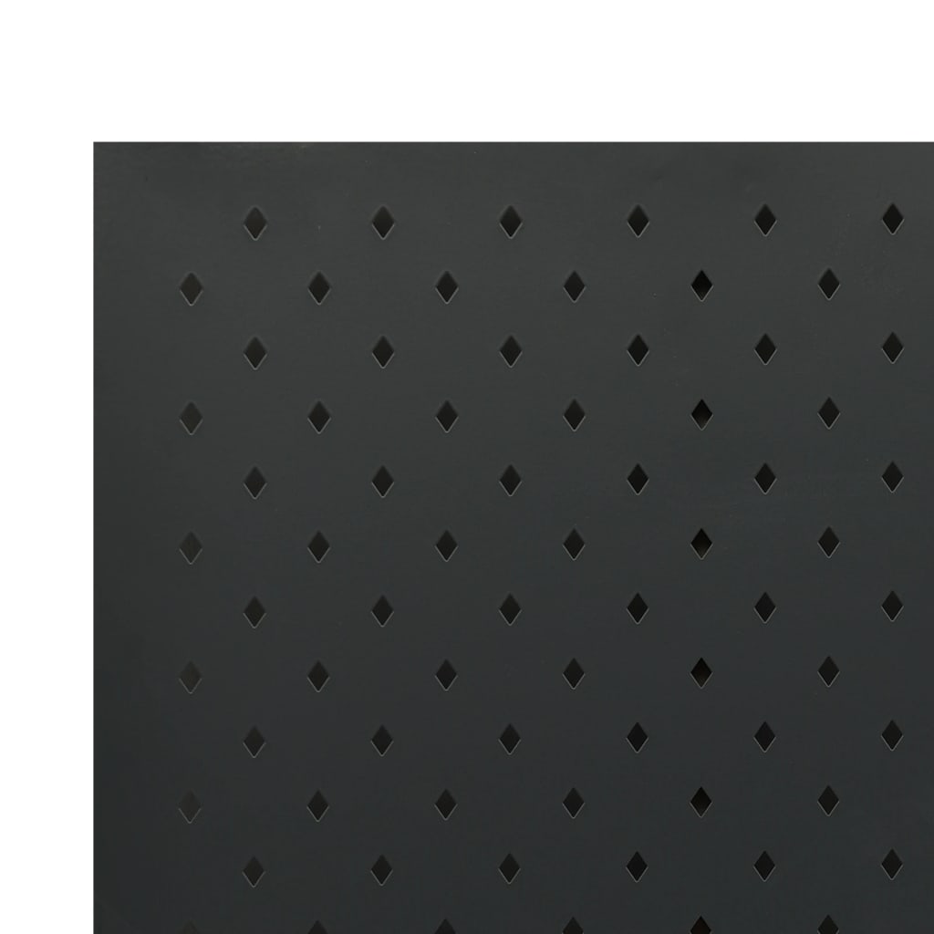 vidaXL Διαχωριστικό Δωματίου με 3 Πάνελ Μαύρο 120 x 180 εκ. από Ατσάλι