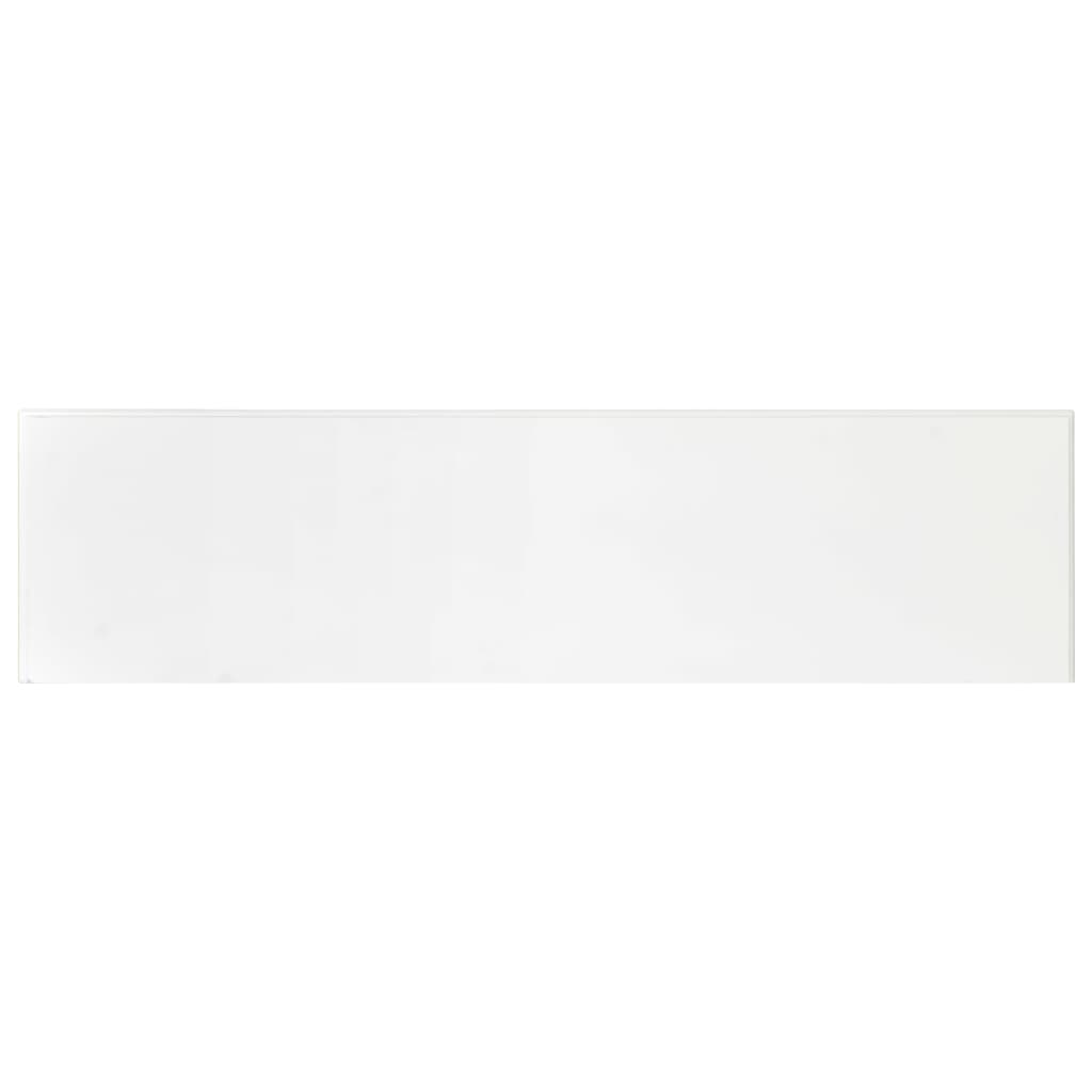 vidaXL Τραπέζι Κονσόλα Λευκό 110 x 30 x 76 εκ. από Επεξεργασμένο Ξύλο