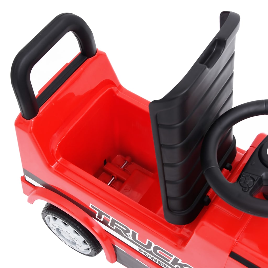 vidaXL Αυτοκίνητο Παιδικό Περπατούρα Mercedes-Benz Φορτηγό Κόκκινο
