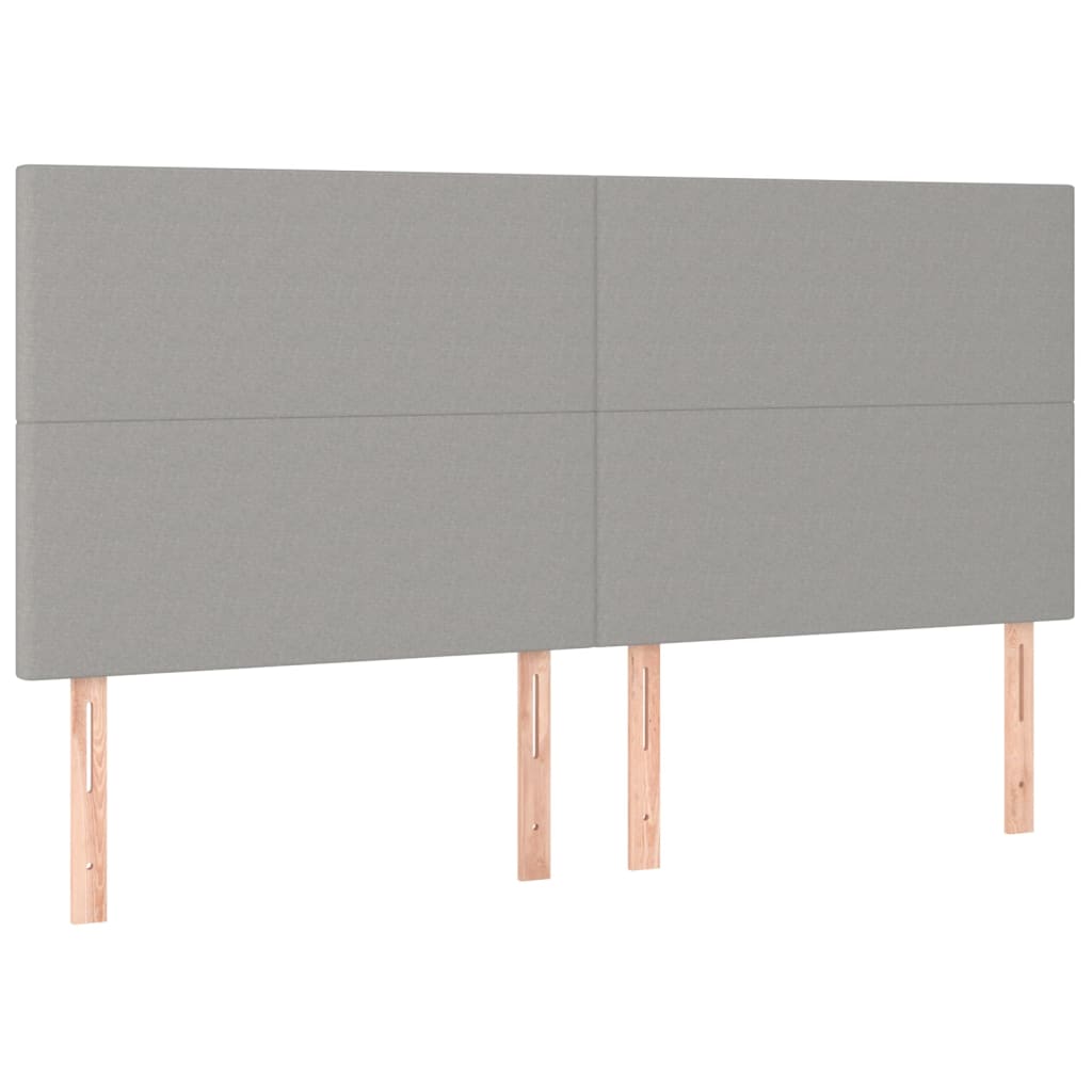 vidaXL Κρεβάτι Boxspring με Στρώμα Αν. Πράσινο 160x200εκ Υφασμάτινο