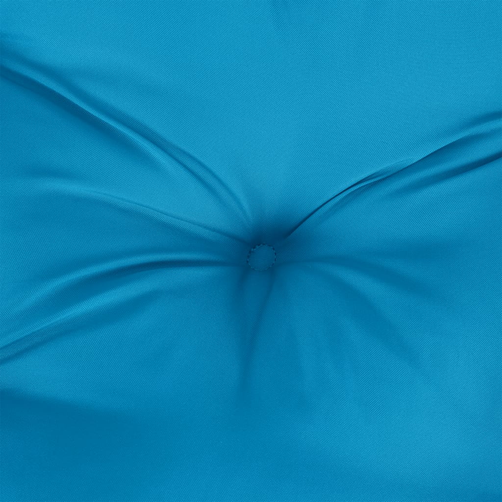 vidaXL Μαξιλάρι Παλέτας Μπλε 60 x 60 x 12 εκ. Υφασμάτινο