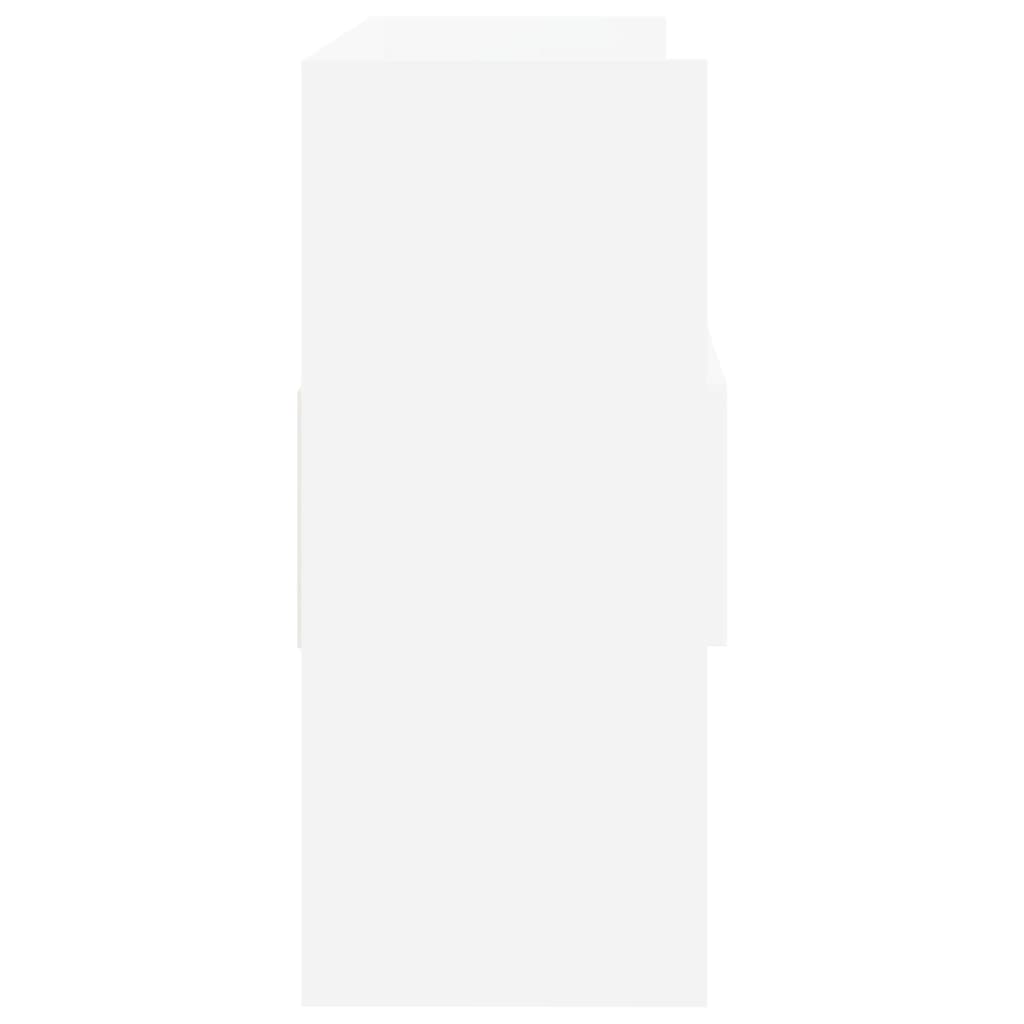 vidaXL Μπουφές Λευκός 105 x 30 x 70 εκ. από Μοριοσανίδα