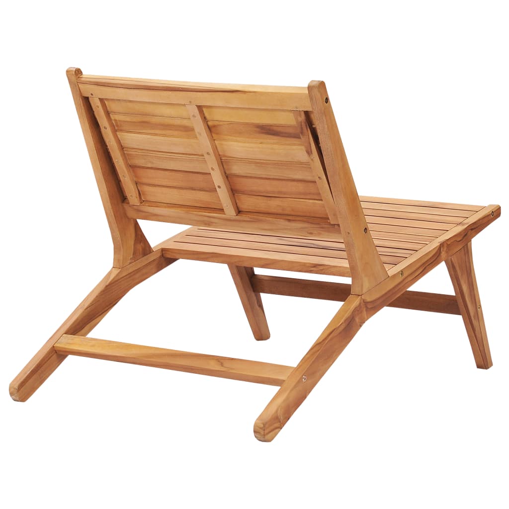 vidaXL Καρέκλα Κήπου από Μασίφ Ξύλο Teak