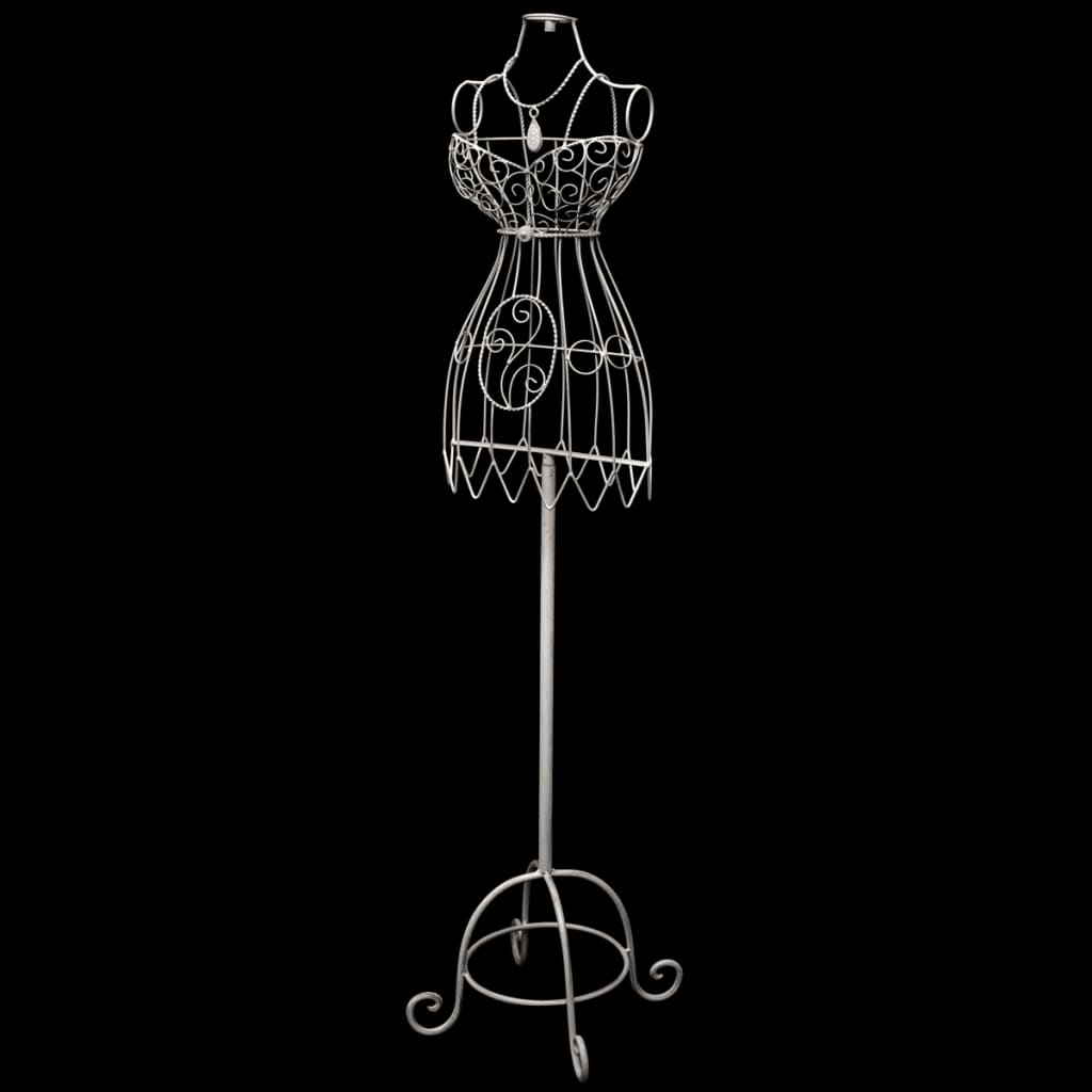 Γυναικείος Βιντάζ Συρμάτινος Καλόγερος σε Σχήμα Γυναικείου Φορέματος
