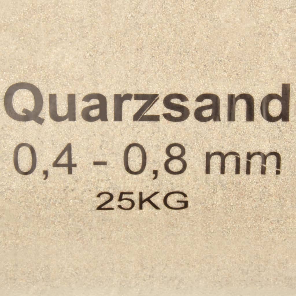 vidaXL Άμμος Φίλτρων 25 κ. 0,4 - 0,8 χιλ.