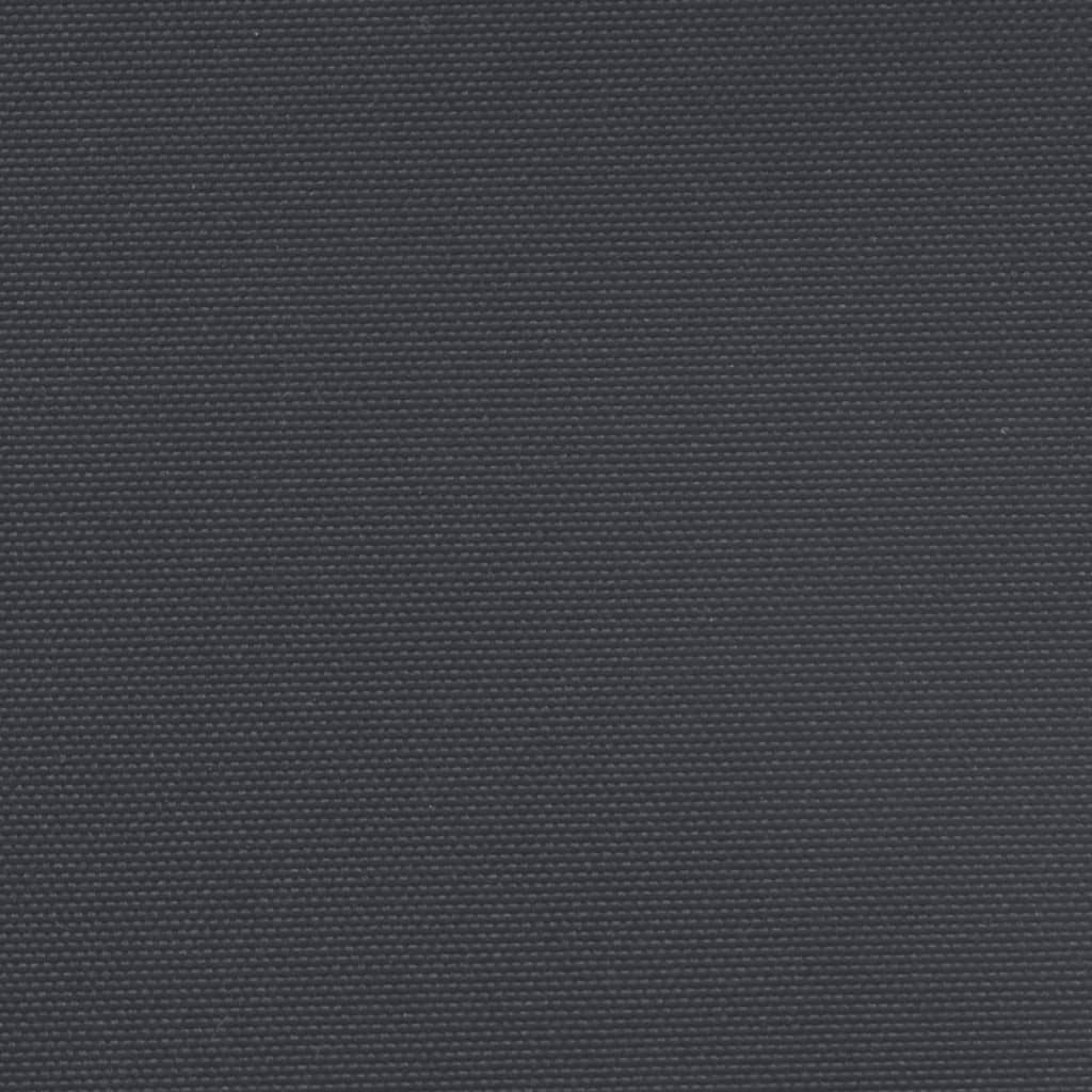 vidaXL Σκίαστρο Πλαϊνό Συρόμενο Μαύρο 120 x 1000 εκ.