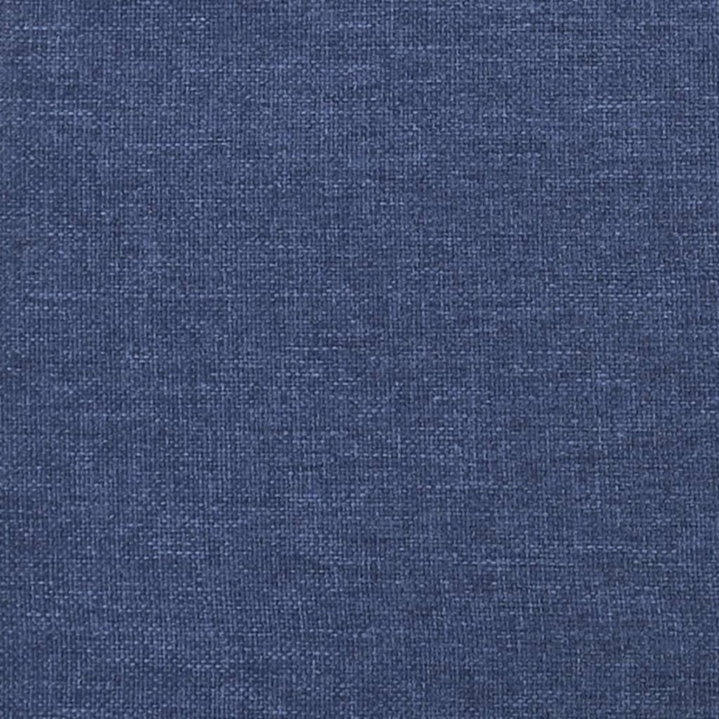 vidaXL Στρώμα με Pocket Springs Μπλε 80 x 200 x 20 εκ. Υφασμάτινο