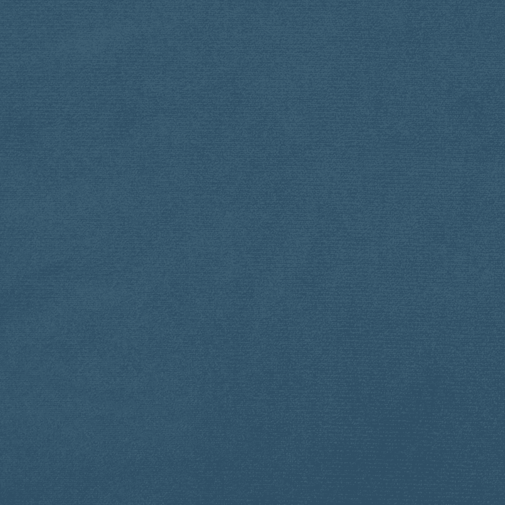 vidaXL Κρεβάτι Boxspring με Στρώμα Σκούρο Μπλε 100x200 εκ. Βελούδινο