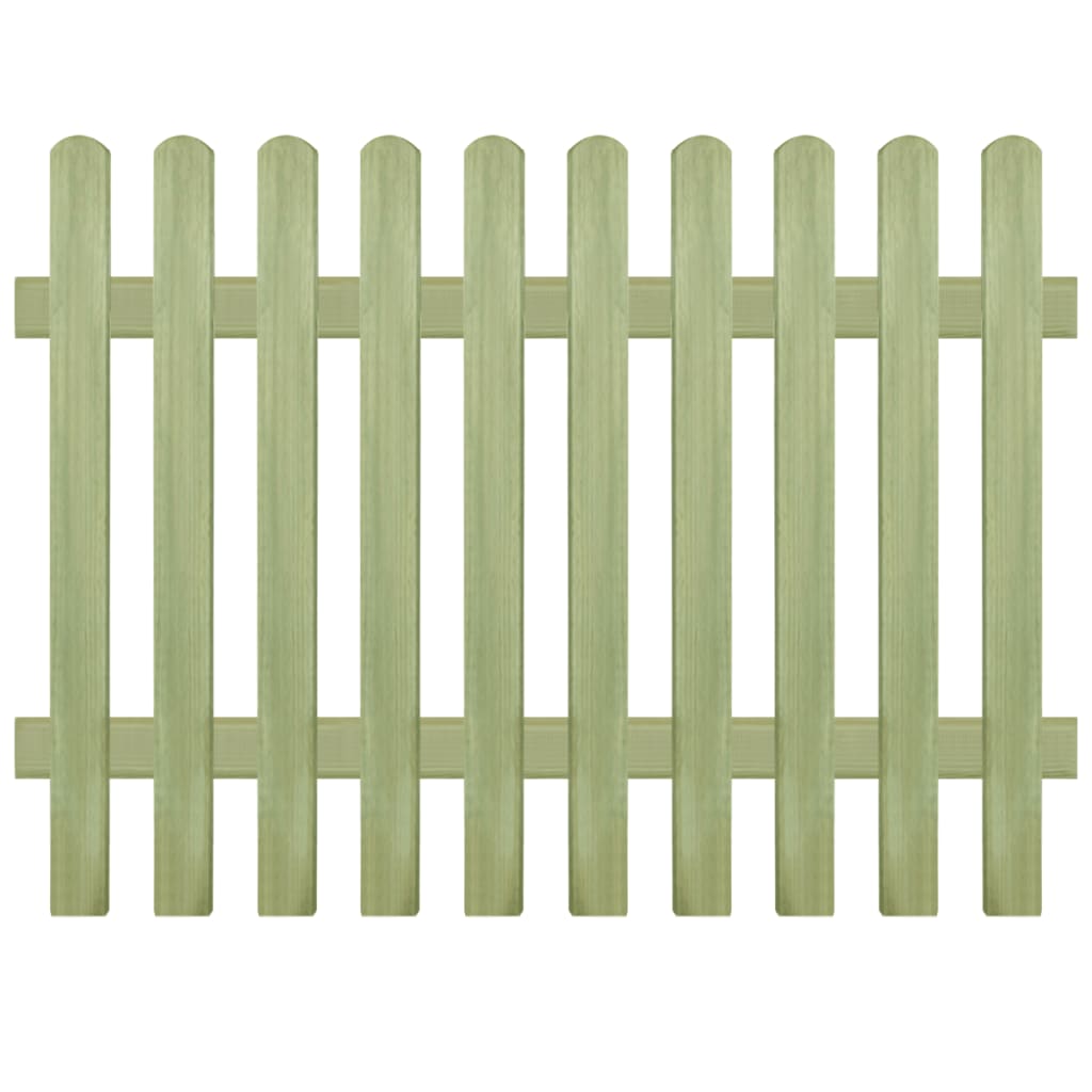 vidaXL Φράχτης Κήπου 170 x 120 εκ. 6/9 εκ. από Εμποτισμένο Ξύλο Πεύκου