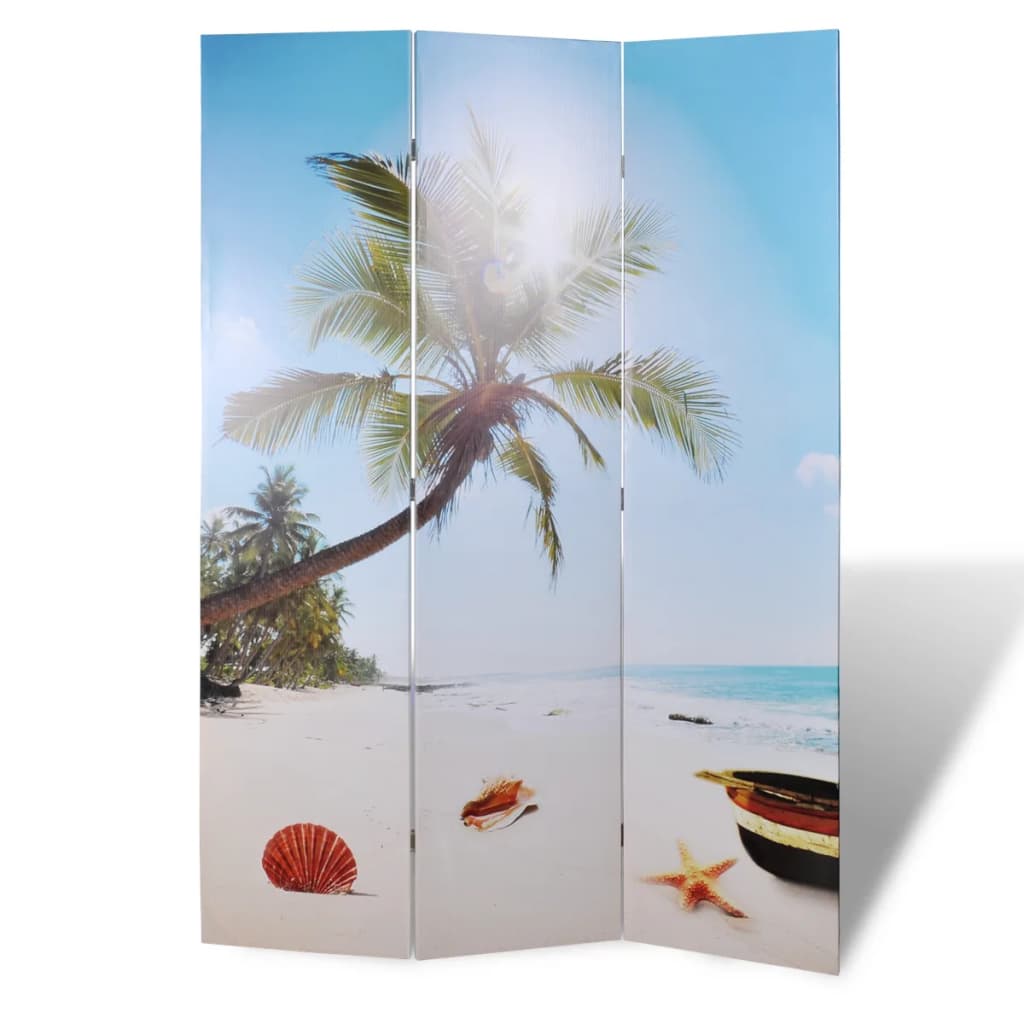 vidaXL Διαχωριστικό Δωματίου Πτυσσόμενο Παραλία 120 x 170 εκ.