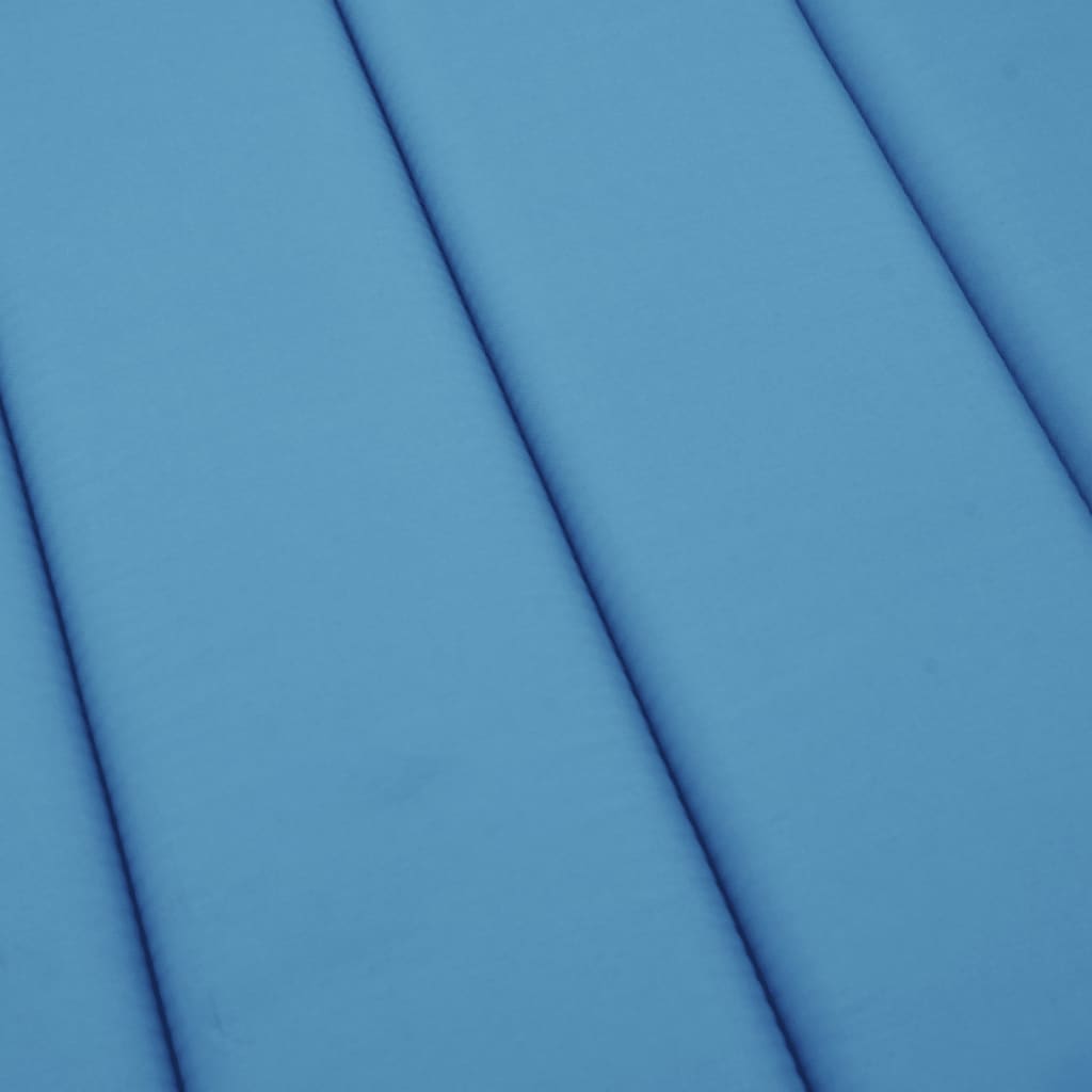 vidaXL Μαξιλάρι Ξαπλώστρας Μπλε Ρουά 186 x 58 x 3εκ. από Ύφασμα Oxford