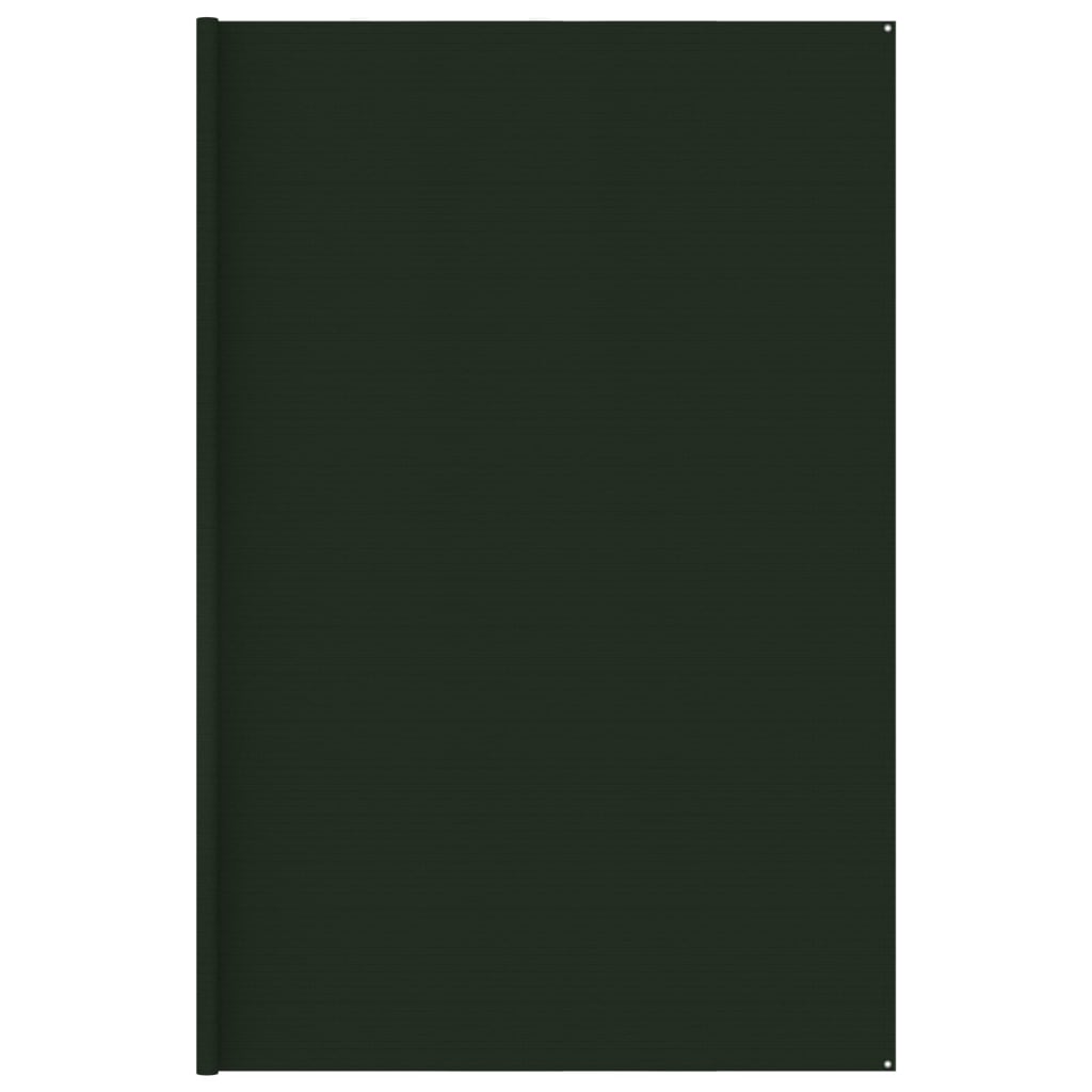 vidaXL Χαλί Σκηνής Σκούρο Πράσινο 400 x 600 εκ.