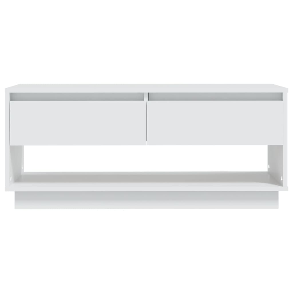 vidaXL Έπιπλο Τηλεόρασης Λευκό 102 x 41 x 44 εκ. από Μοριοσανίδα