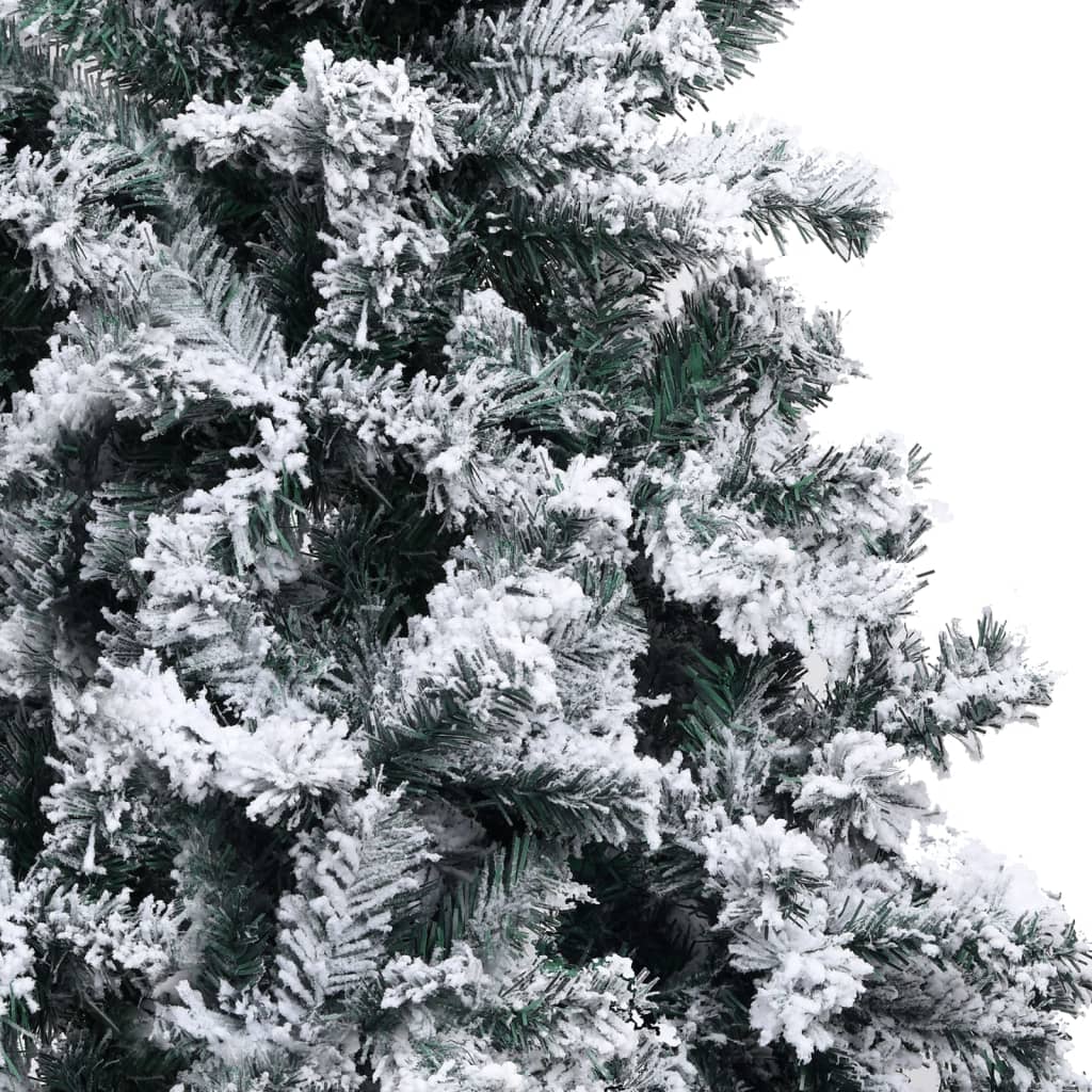 vidaXL Χριστ. Δέντρο Προφωτισμένο Τεχνητό με Μπάλες Πράσινο 240εκ PVC