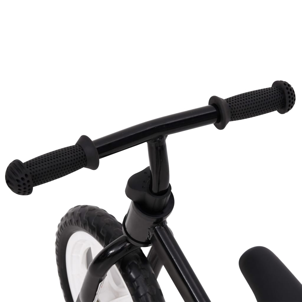 vidaXL Ποδήλατο Ισορροπίας με Τροχούς 9,5 ιντσών Μαύρο