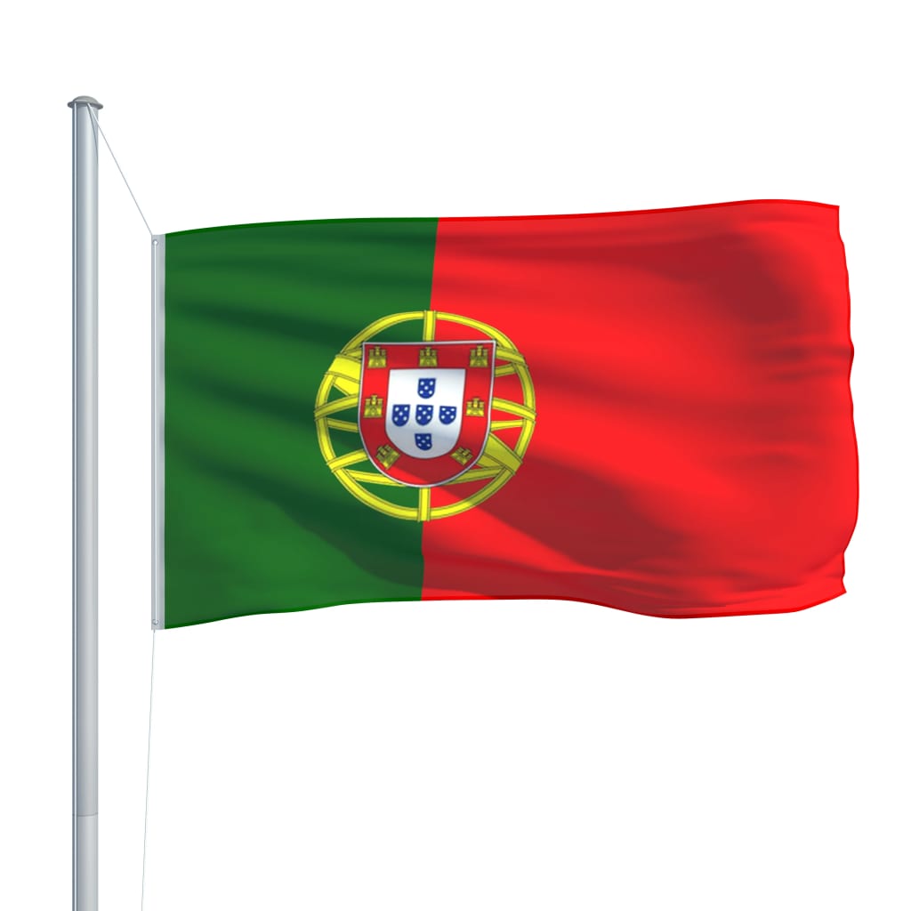 vidaXL Σημαία Πορτογαλίας 90 x 150 εκ.