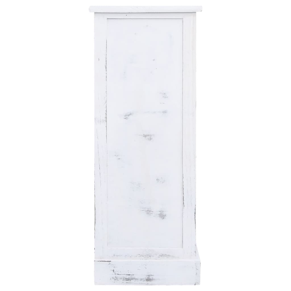 vidaXL Συρταριέρα Λευκή 60 x 30 x 75 εκ. Ξύλινη
