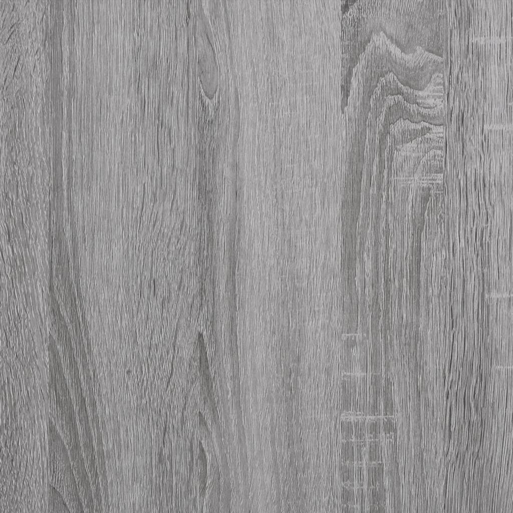 vidaXL Ραφιέρες Τοίχου Κύβος 2 τεμ Γκρι Sonoma 80x15x26,5 εκ. Επ. Ξύλο
