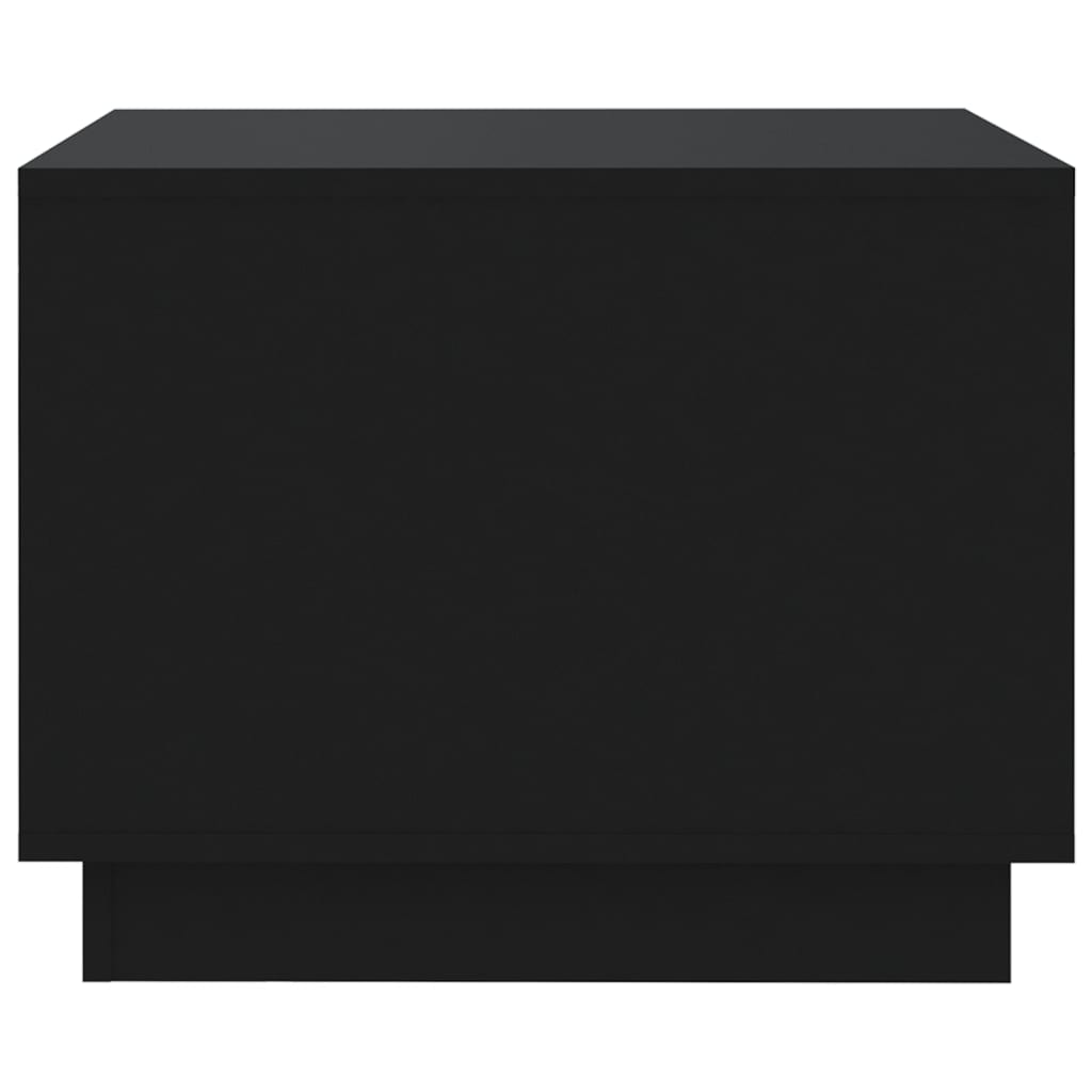 vidaXL Τραπεζάκι Σαλονιού Μαύρο 55 x 55 x 43 εκ. από Μοριοσανίδα