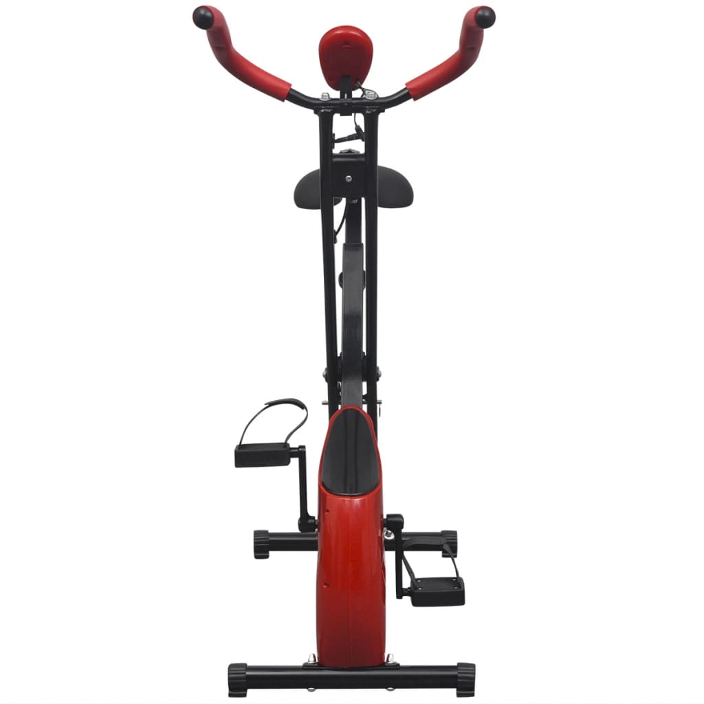 vidaXL Ποδήλατο Γυμναστικής Μαγνητικό Πτυσσόμενο 2,5 κ. με Βολάν