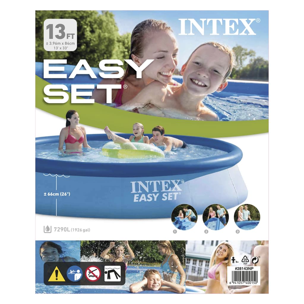 Intex Πισίνα Easy Set 396 x 84 εκ. 28143NP